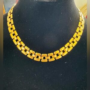 Vintage Napier Gold tone Necklace